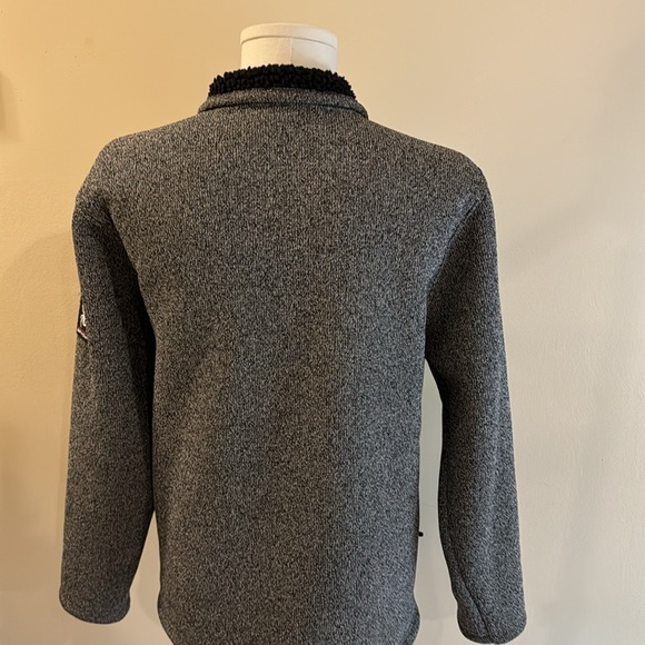 Spyder Women Large Knit Fleece Jacket - Picture 2 of 6